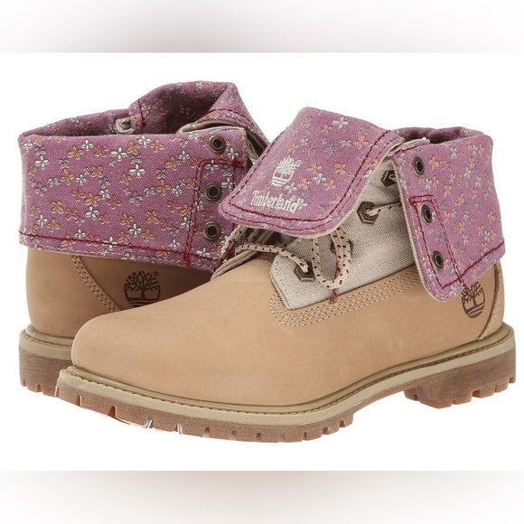 Women's Timberland® Authentics Waterproof Roll-Top Boot Size 9 - Picture 1 of 11